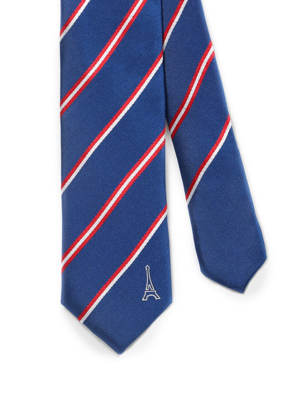 France Blue Flag Tie