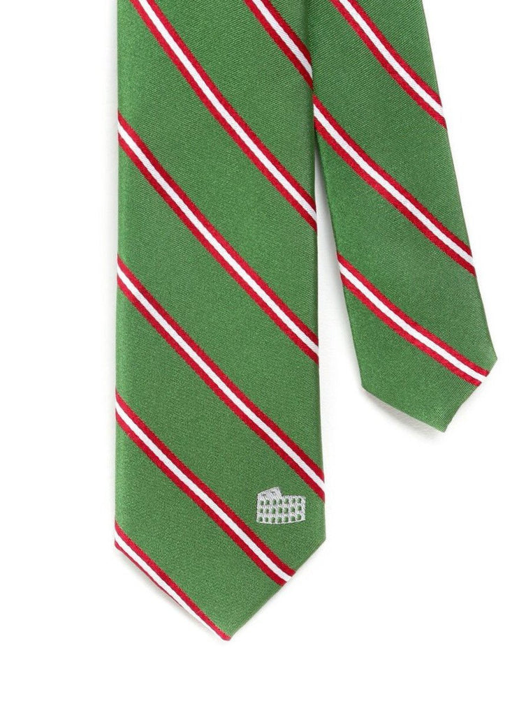 Italy Green Flag Tie