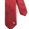 Peru Pin Dot Flag Tie