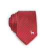 Peru Pin Dot Flag Tie